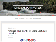 Tablet Screenshot of linateairporthotels.net